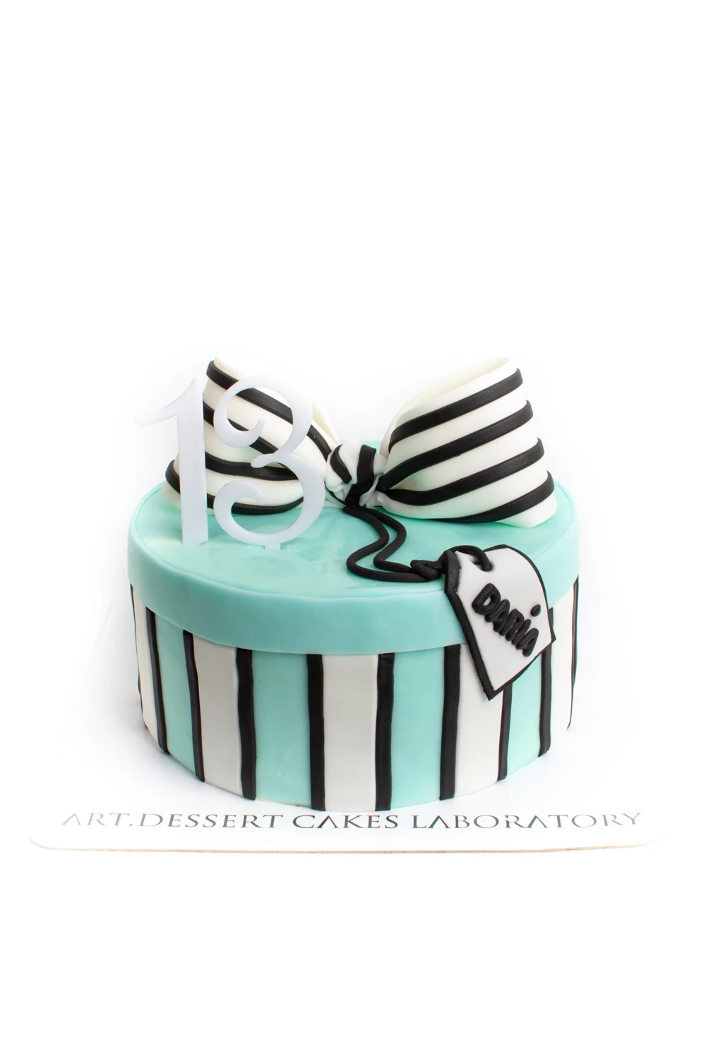 Tort cutie cadou Tiffany